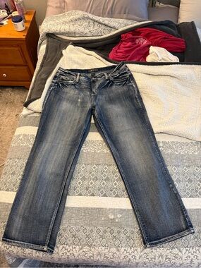 Cato Women’s Dark Blue Straight-Leg Jeans